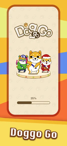 Doggo Go - Meme, Match 3 Tiles — скриншот 1