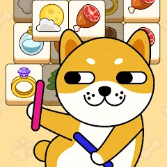 Doggo Go - Meme, Match 3 Tiles MOD APK на Android — Много денег