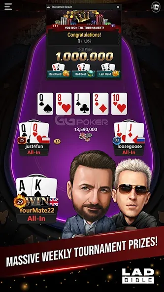 GGPoker UK - Real Online Poker — скриншот 1 GGPoker UK - Real Online Poker — скриншот 1