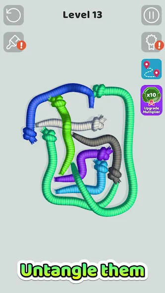 Tangled Snakes — скриншот 1