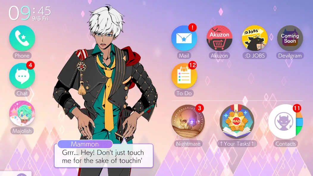 Obey Me! Anime Otome Sim Game — скриншот 5