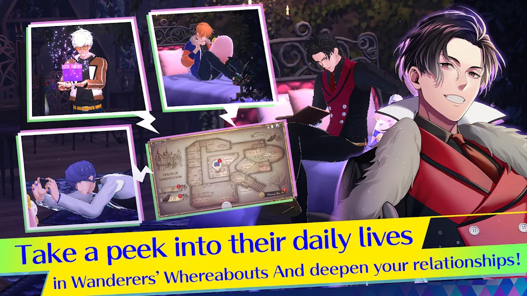 Otome Games Obey Me! NB — скриншот 5