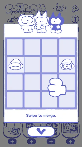 PURPLACE Merge Puzzle — скриншот 2 PURPLACE Merge Puzzle — скриншот 2