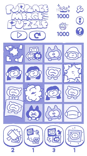 PURPLACE Merge Puzzle — скриншот 3 PURPLACE Merge Puzzle — скриншот 3