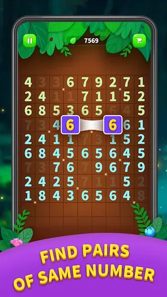 Number Match - Ten Pair Puzzle — скриншот 1