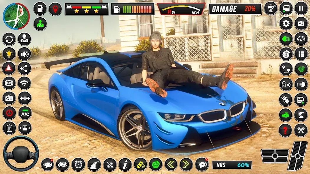 Real Car Parking Hard Car Game — скриншот 1