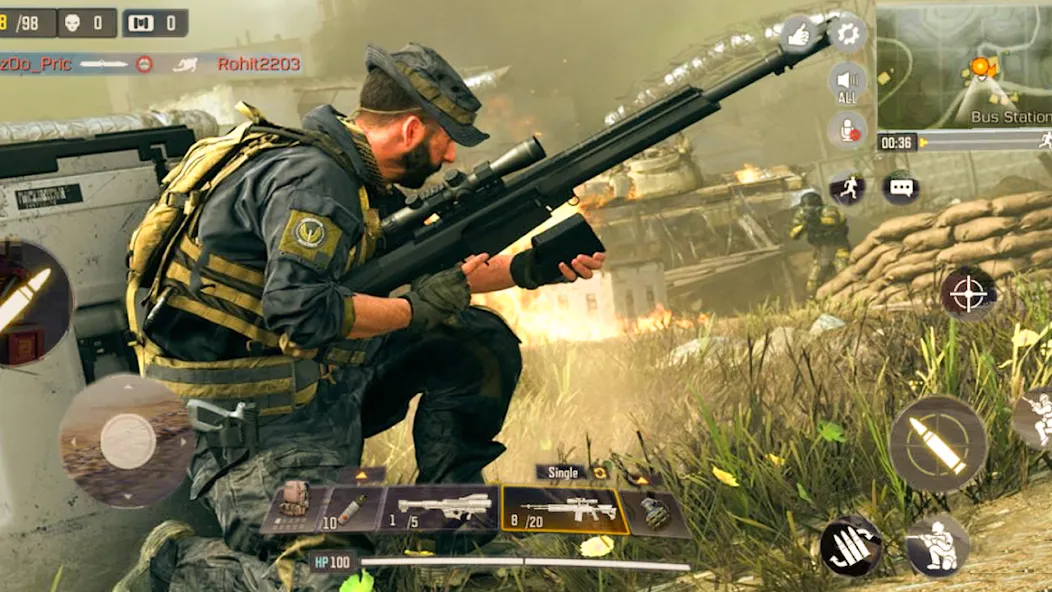 Cover Target: Offline Sniper — скриншот 1
