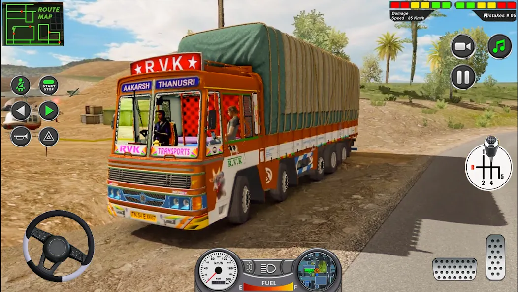 Indian Heavy Truck Delivery 3D — скриншот 1 Indian Heavy Truck Delivery 3D — скриншот 1