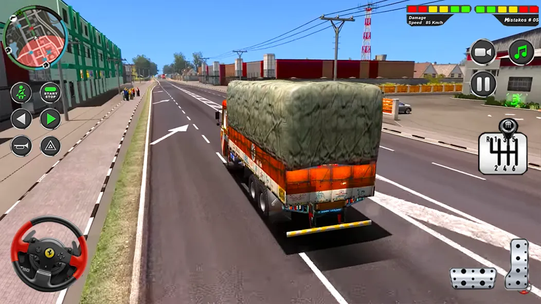 Indian Heavy Truck Delivery 3D — скриншот 2 Indian Heavy Truck Delivery 3D — скриншот 2