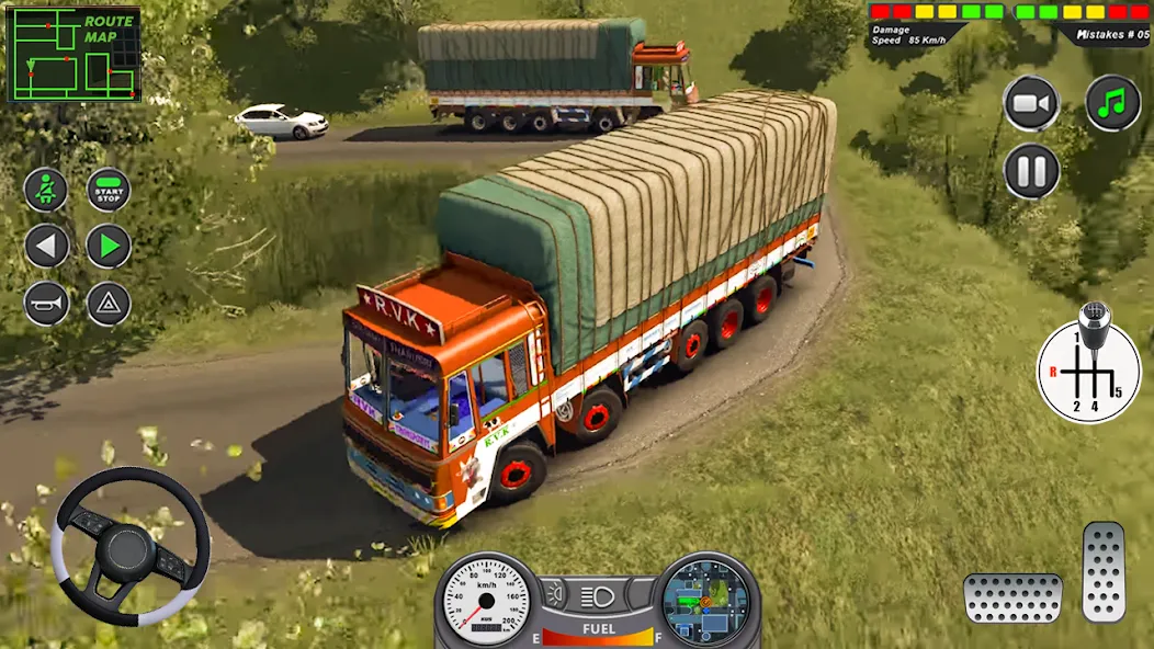 Indian Heavy Truck Delivery 3D — скриншот 3 Indian Heavy Truck Delivery 3D — скриншот 3
