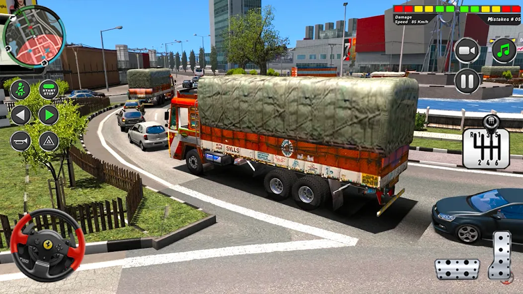 Indian Heavy Truck Delivery 3D — скриншот 4 Indian Heavy Truck Delivery 3D — скриншот 4