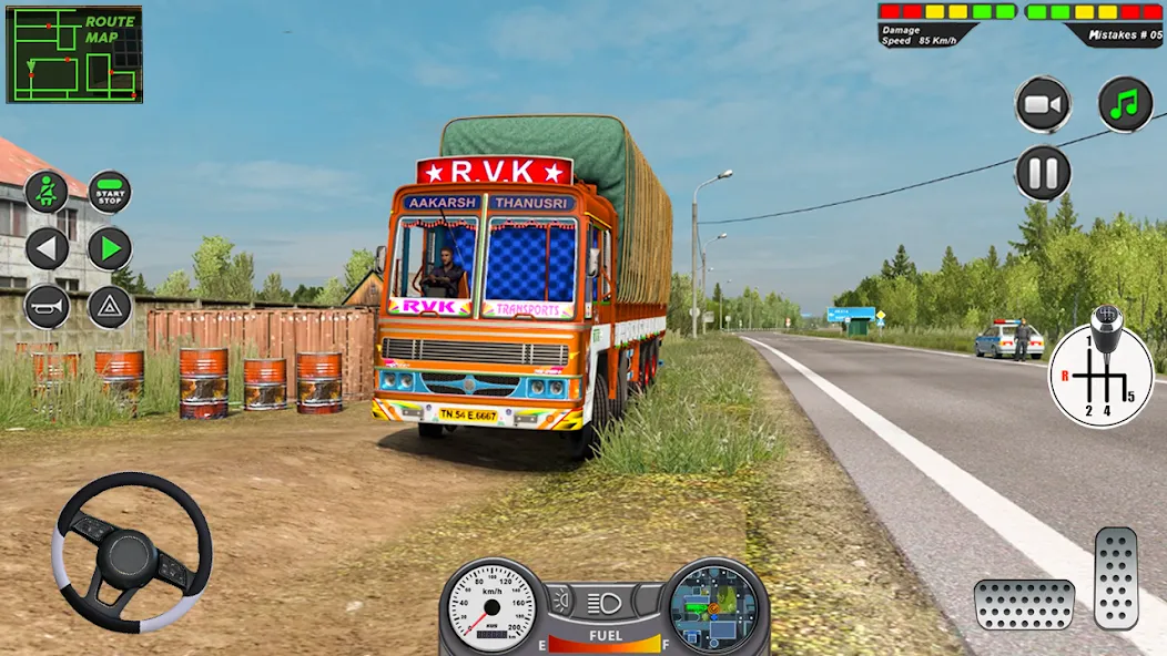 Indian Heavy Truck Delivery 3D — скриншот 5