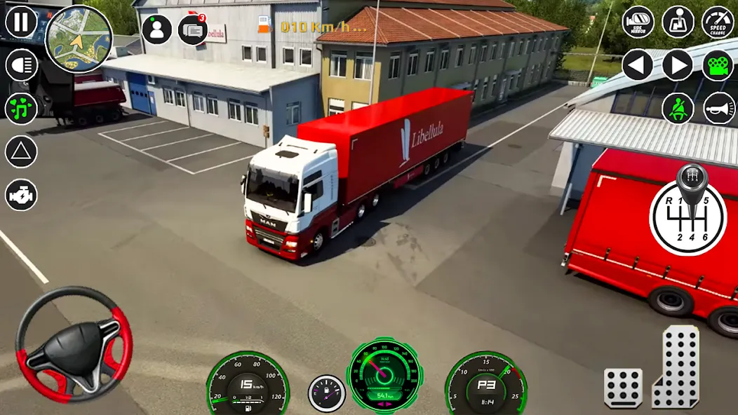 American Cargo City Driving 3D — скриншот 3