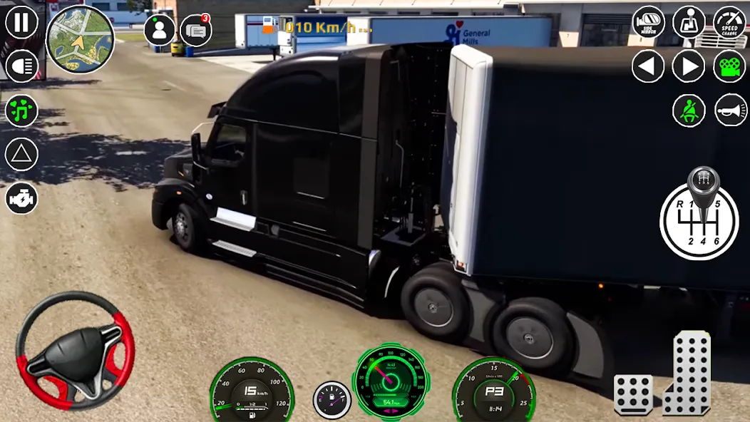 American Cargo City Driving 3D — скриншот 4