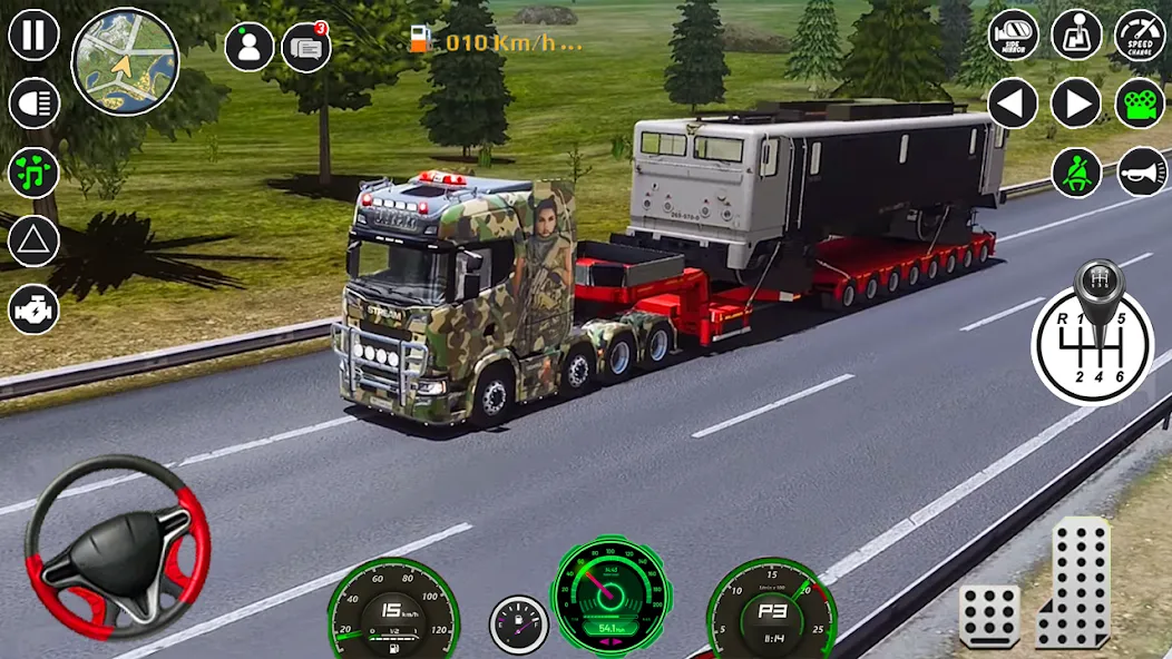 American Cargo City Driving 3D — скриншот 5