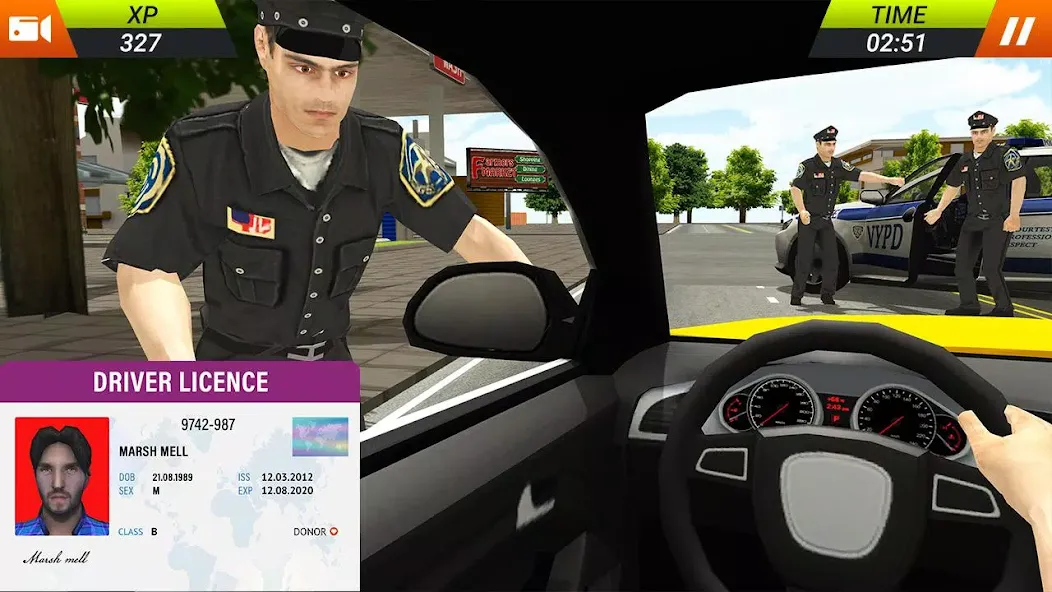 Modern Taxi Car Glory Driving — скриншот 2