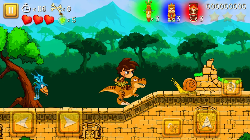 Super Warrior Dino Adventures — скриншот 3
