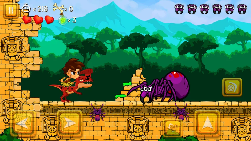 Super Warrior Dino Adventures — скриншот 5