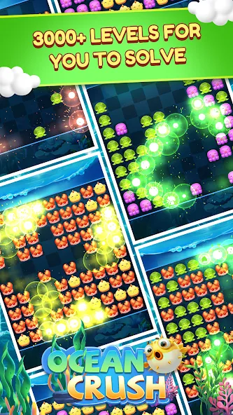 Ocean Crush-Matching Games — скриншот 2