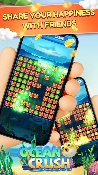 Ocean Crush-Matching Games — скриншот 4