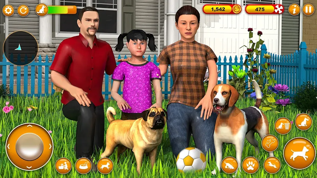 Pet Dog Family Adventure Games — скриншот 1