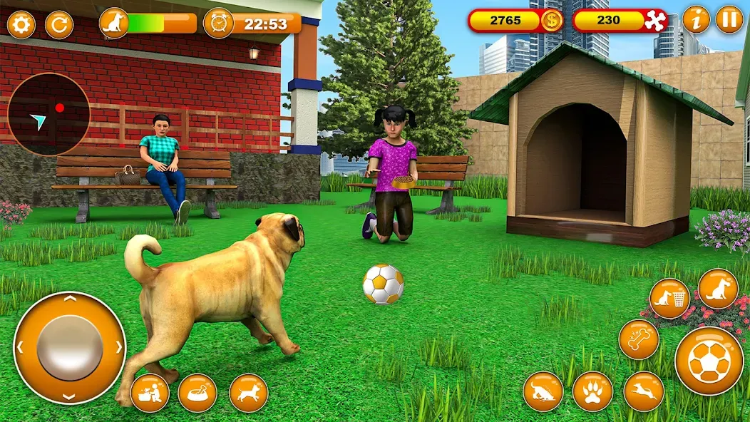 Pet Dog Family Adventure Games — скриншот 2