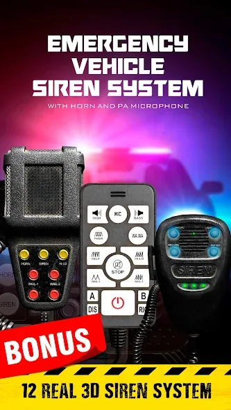 Siren sounds set: siren system — скриншот 1