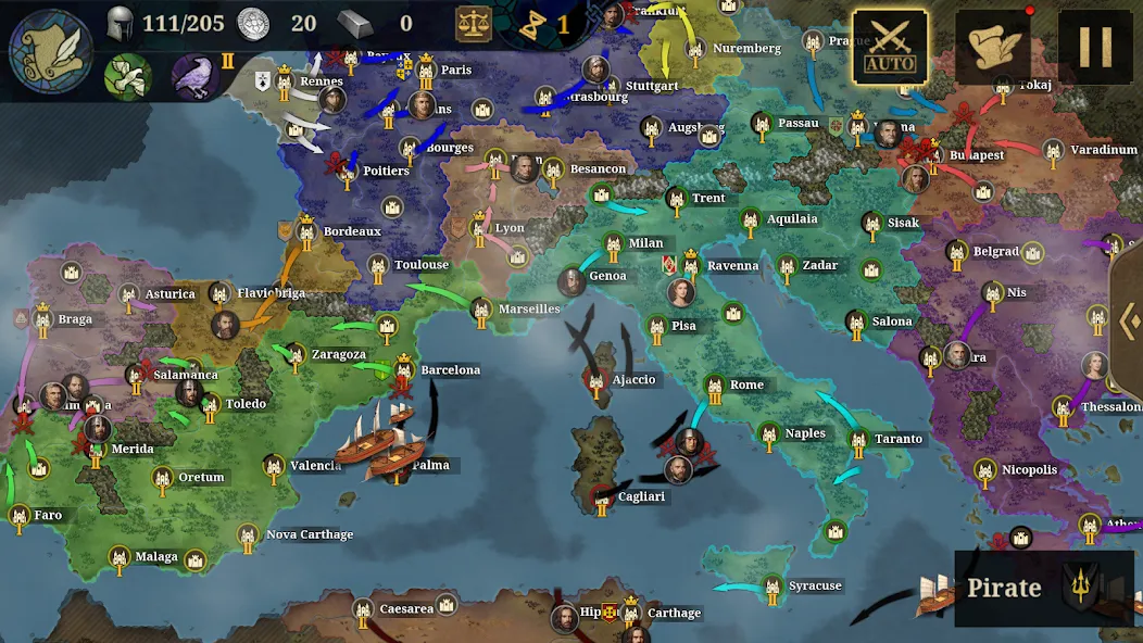 European War 7: Medieval — скриншот 4