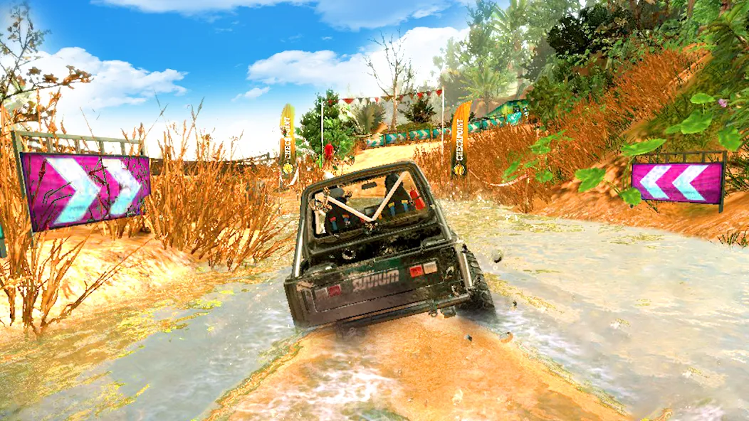 4X4 Offroad SUV Driving Games — скриншот 4 4X4 Offroad SUV Driving Games — скриншот 4