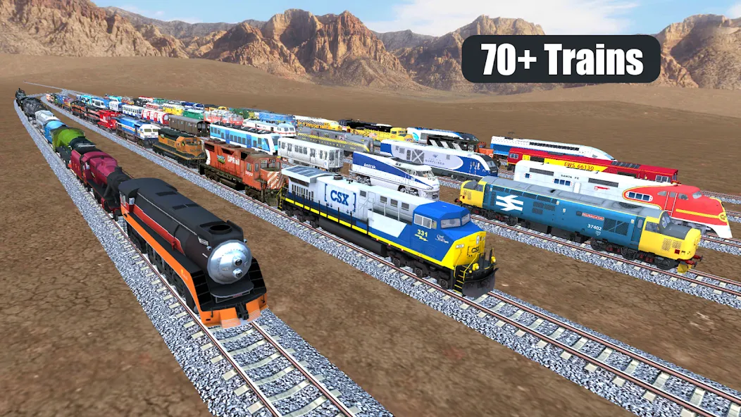 Train Sim — скриншот 1
