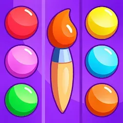 Colors learning games for kids — MOD Все уровни разблокированы