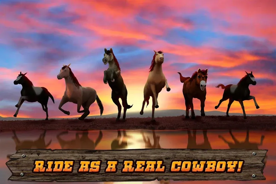 Cowboys Horse Racing Derby — скриншот 5