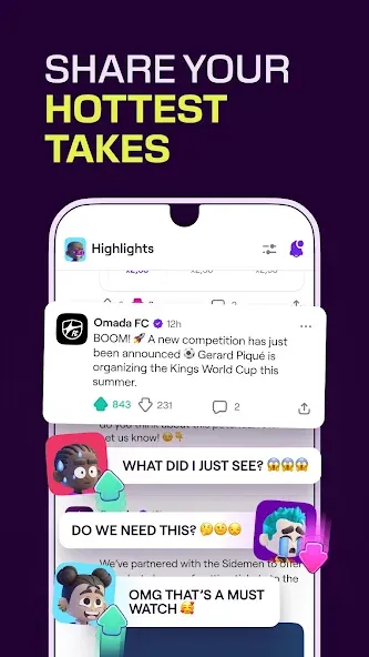 Omada - Make Sport Social — скриншот 5