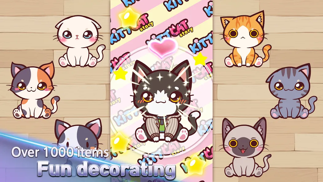 KittCat Story : Cat Maker — скриншот 5