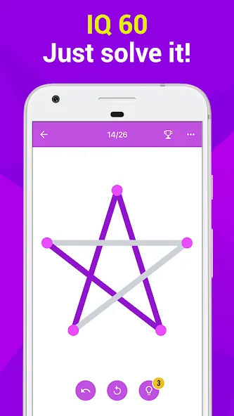 1LINE –One Line with One Touch — скриншот 1 1LINE –One Line with One Touch — скриншот 1