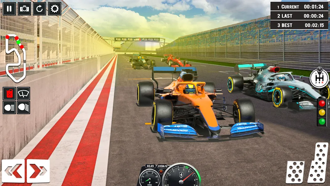 Formula Racing Car Racing Game — скриншот 1 Formula Racing Car Racing Game — скриншот 1