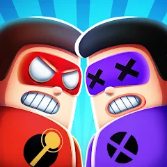 Скачать The Superhero League — MOD на Андроид — Много денег