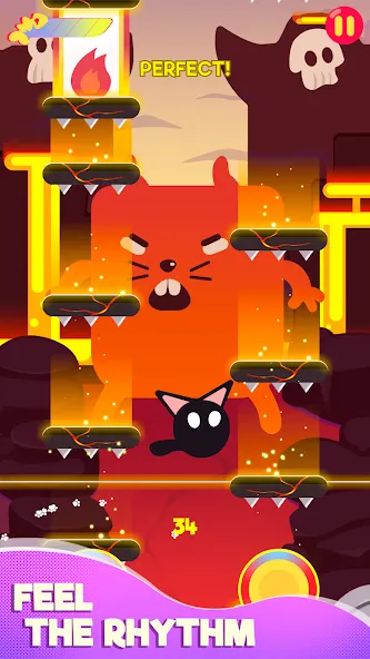 Cringe the Cat - Music Game — скриншот 2