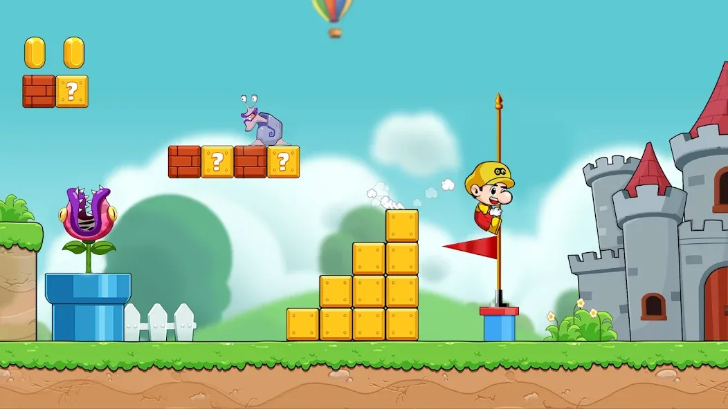 Bean's World Super: Run Games — скриншот 3