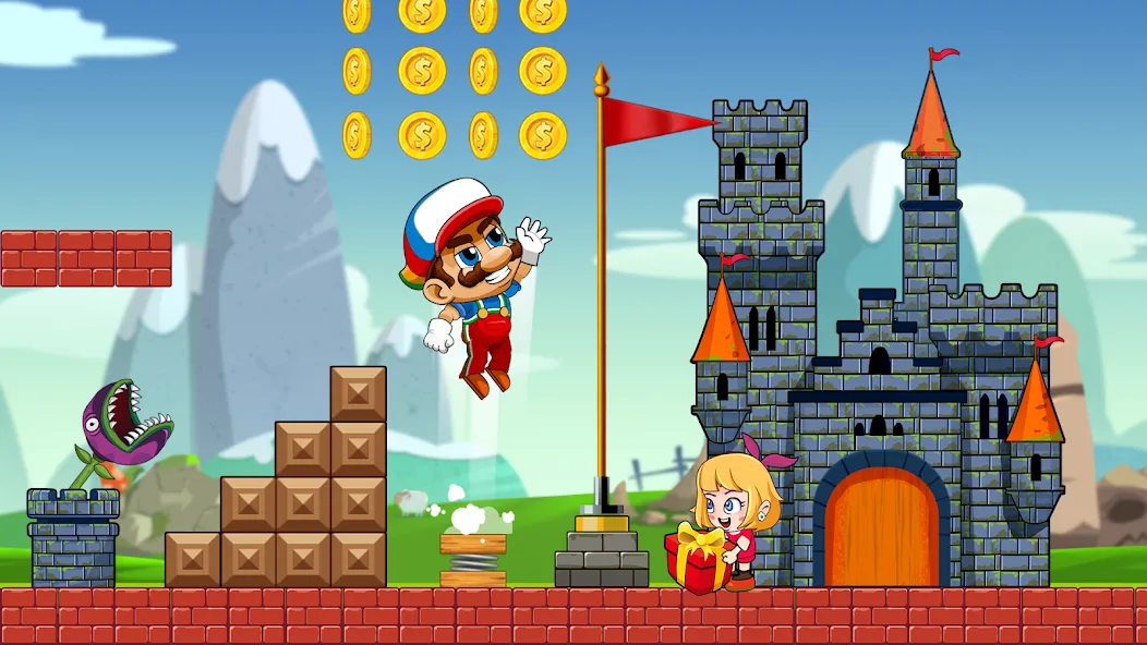 Super Bean Bros: Running Games — скриншот 3 Super Bean Bros: Running Games — скриншот 3