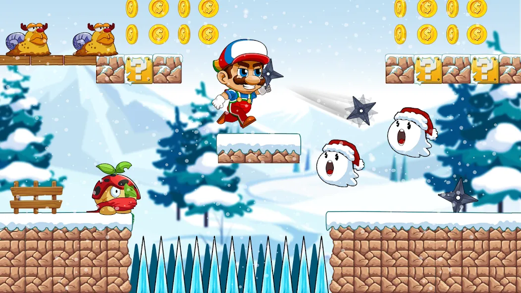Super Bean Bros: Running Games — скриншот 4 Super Bean Bros: Running Games — скриншот 4