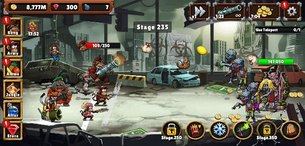 Apes vs. Zombies — скриншот 3