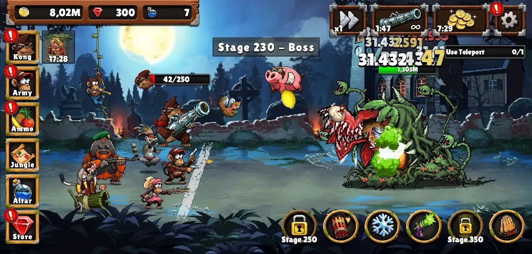Apes vs. Zombies — скриншот 4