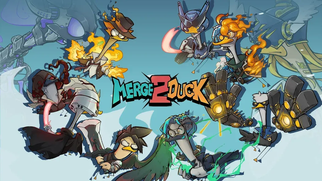 Merge Duck 2: Idle RPG — скриншот 1