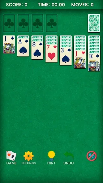 Klondike Solitaire — скриншот 1