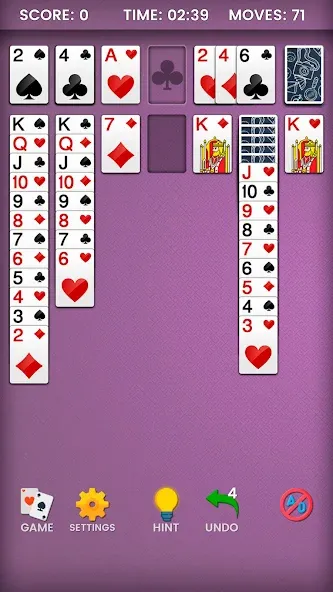 Klondike Solitaire — скриншот 3