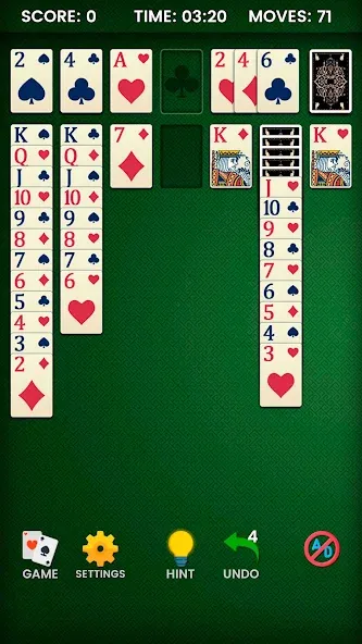 Klondike Solitaire — скриншот 4