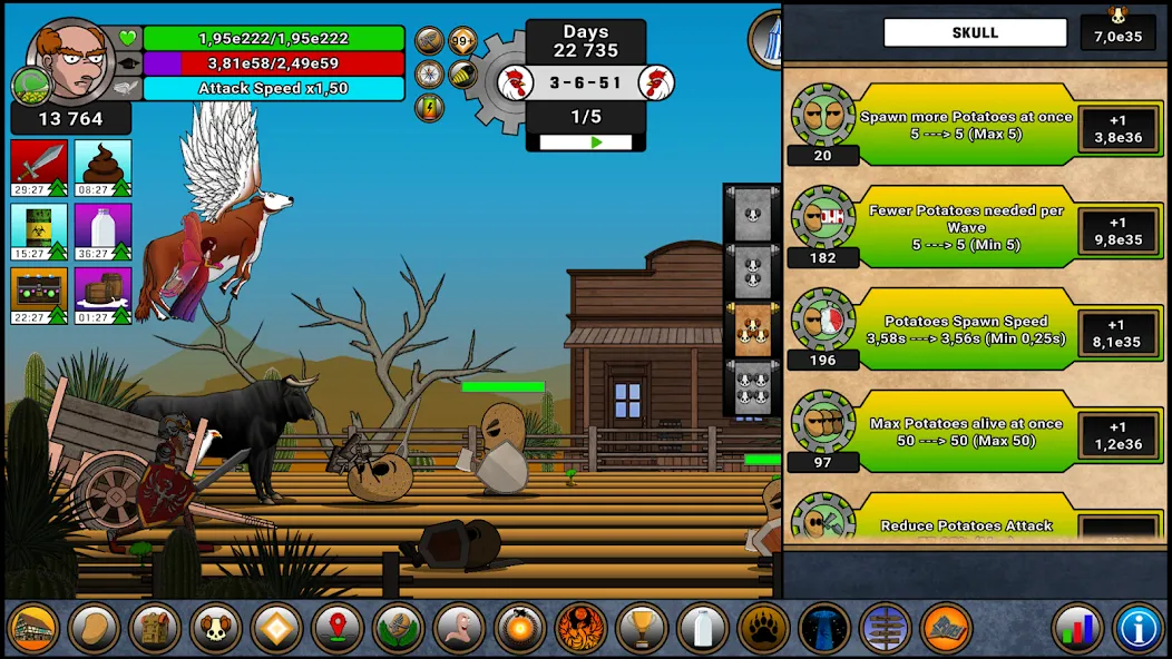 Farmer Against Potatoes Idle — скриншот 2 Farmer Against Potatoes Idle — скриншот 2