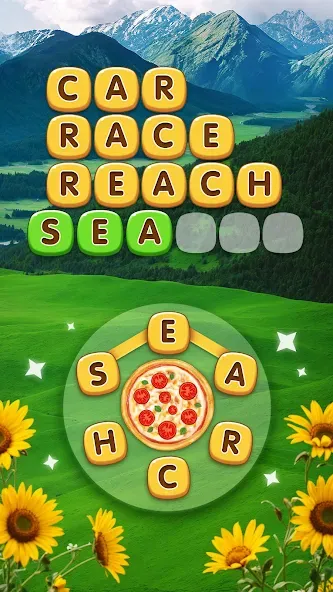 Word Pizza - Word Games — скриншот 1 Word Pizza - Word Games — скриншот 1