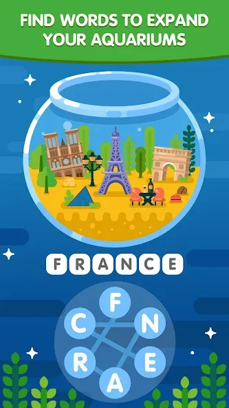 Word Search Sea: Word Puzzle — скриншот 2